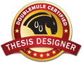 Berchman is a DoubleMule Certified Thesis Designer